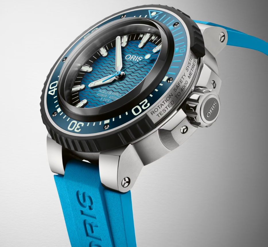 ORIS  Мужские швейцарские часы, автоматический механизм, титан, 49,5 мм